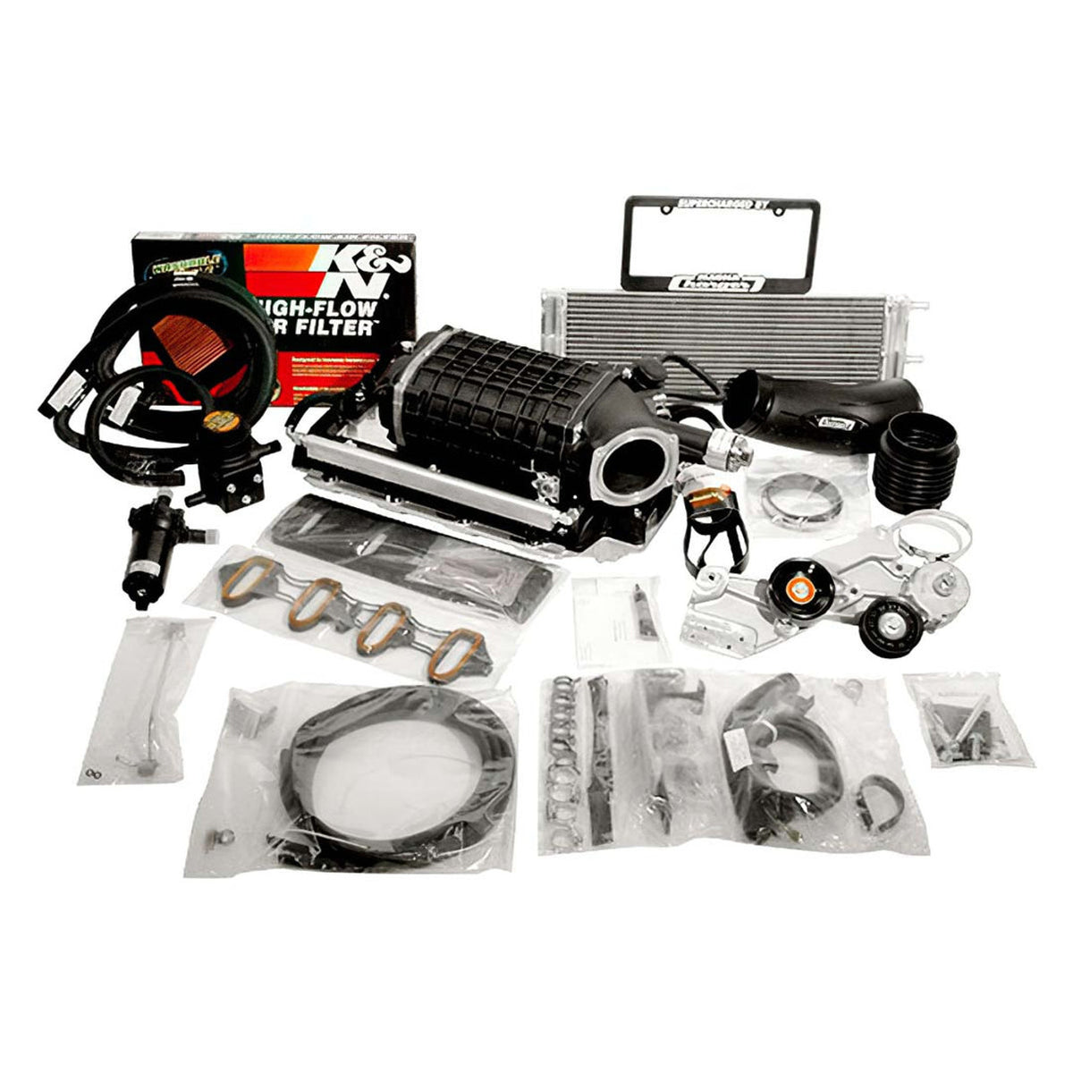 Magnuson TVS1900 Radix Retro Supercharger System (2004-2006 Tahoe/Yukon/Suburban/Escalade) 01-19-59-987-BL