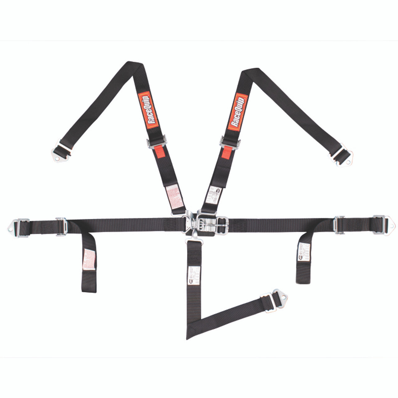 RaceQuip Black JR. L & L 5pt Harness - 709009
