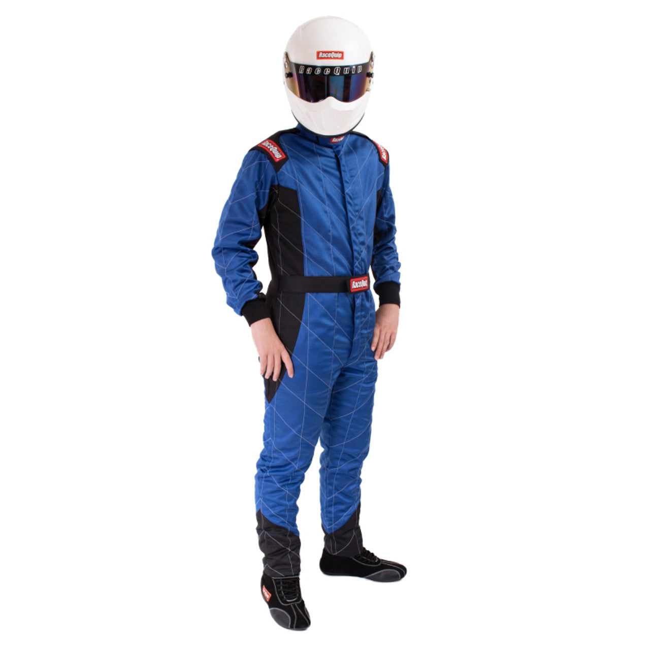 RaceQuip Blue Chevron-5 Suit SFI-5 - 2XL - 91609279