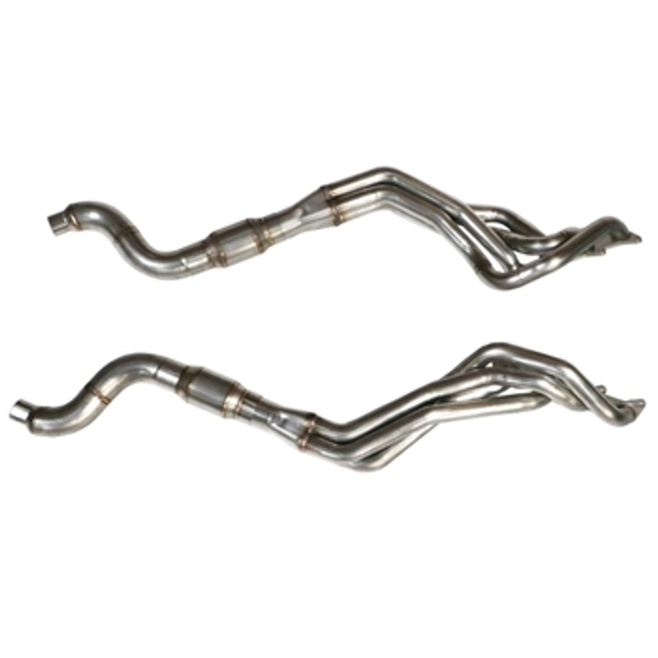 Texas Speed 1-7/8" Long Tube Headers & 3" Catted Connection Pipes (2015 - 2023 Mustang GT) TSP-50178H-CON-CAT
