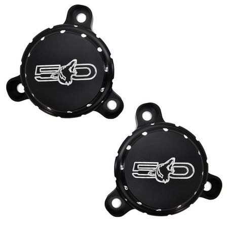 UPR Howling Coyote Billet Strut Cap Covers (2015 - 2024 Mustang GT) 1131-19