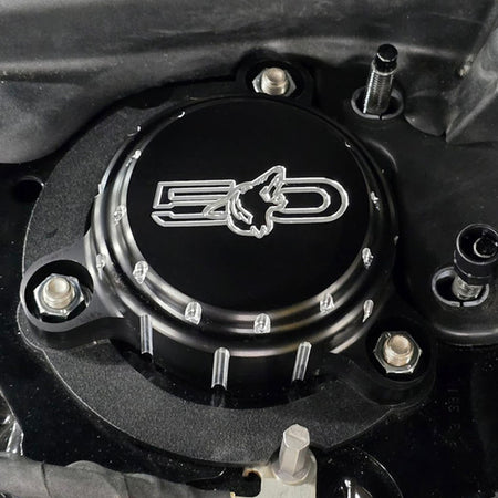 UPR Howling Coyote Billet Strut Cap Covers (2015 - 2024 Mustang GT) 1131-19