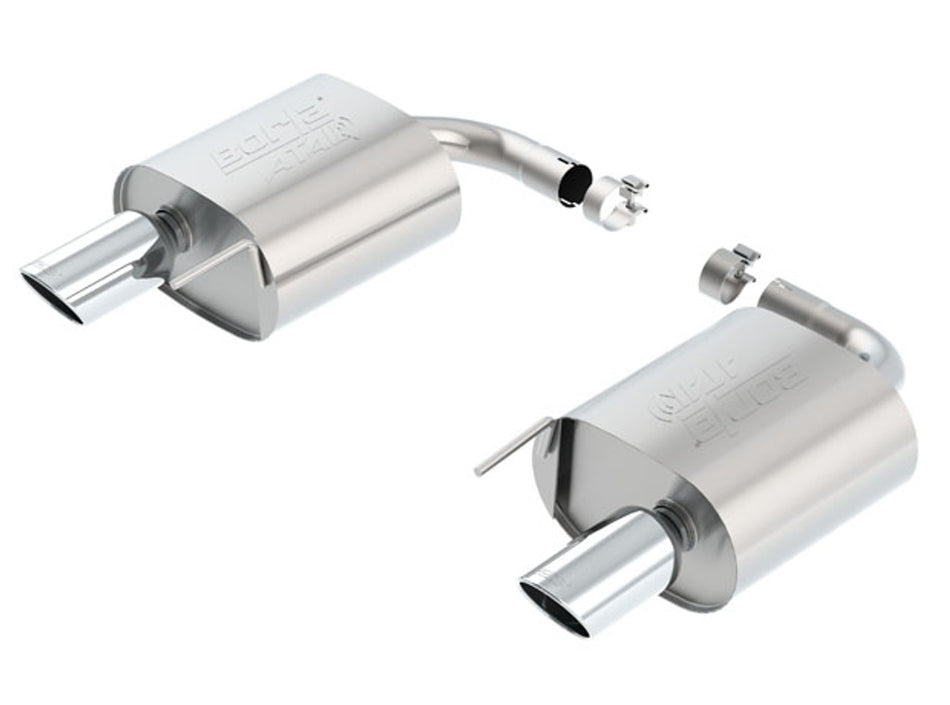 Borla Axle-Back Exhaust ATAK (2015-2023 Mustang Ecoboost / 2024 Mustang Ecoboost) 11939