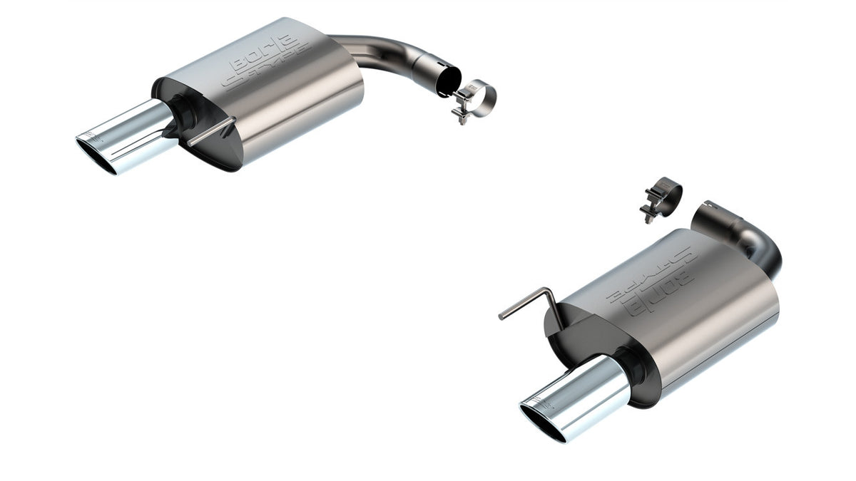 Borla 2024 Ford Mustang GT 5.0L V8 w/o Active Exhaust 2.5in S-Type Axle-Back Exhaust System - 11983
