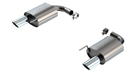 Borla 2024 Ford Mustang GT 5.0L V8 w/o Active Exhaust 2.5in S-Type Axle-Back Exhaust System - 11983