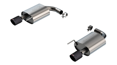 Borla 2024 Ford Mustang GT 5.0L V8 w/o Active Exhaust S-Type Axle-Back Exhaust System - Carbon Fiber - 11983CFBA