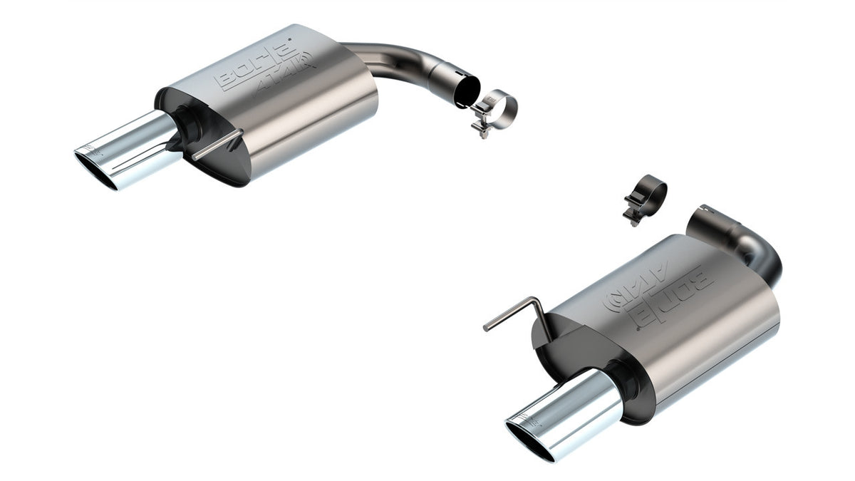 Borla 2024 Ford Mustang GT 5.0L V8 w/o Active Exhaust ATAK Axle-Back Exhaust System - 11984