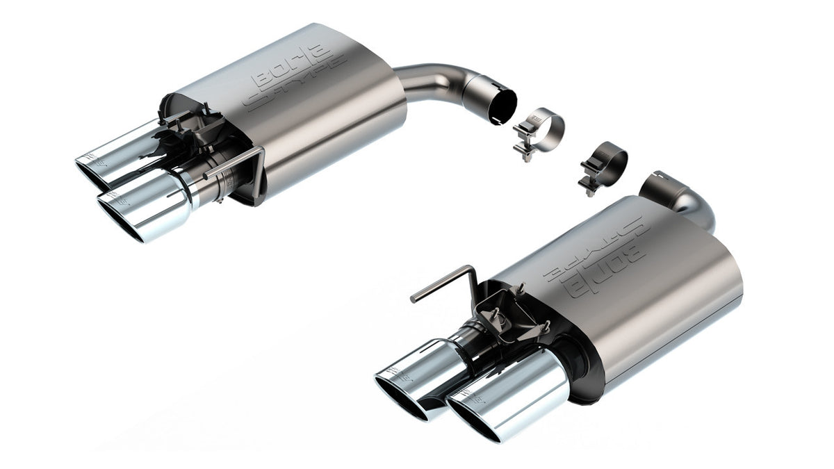 Borla 2024 Ford Mustang GT 5.0L V8 w/ Active Exhaust S-Type Axle-Back Exhaust System - 11985