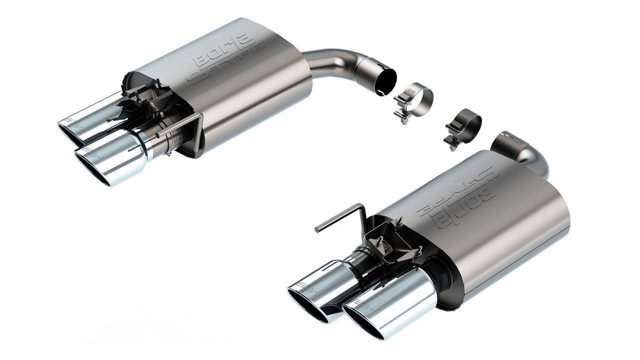 Borla 2024 Ford Mustang GT 5.0L V8 w/ Active Exhaust S-Type Axle-Back Exhaust System - 11985