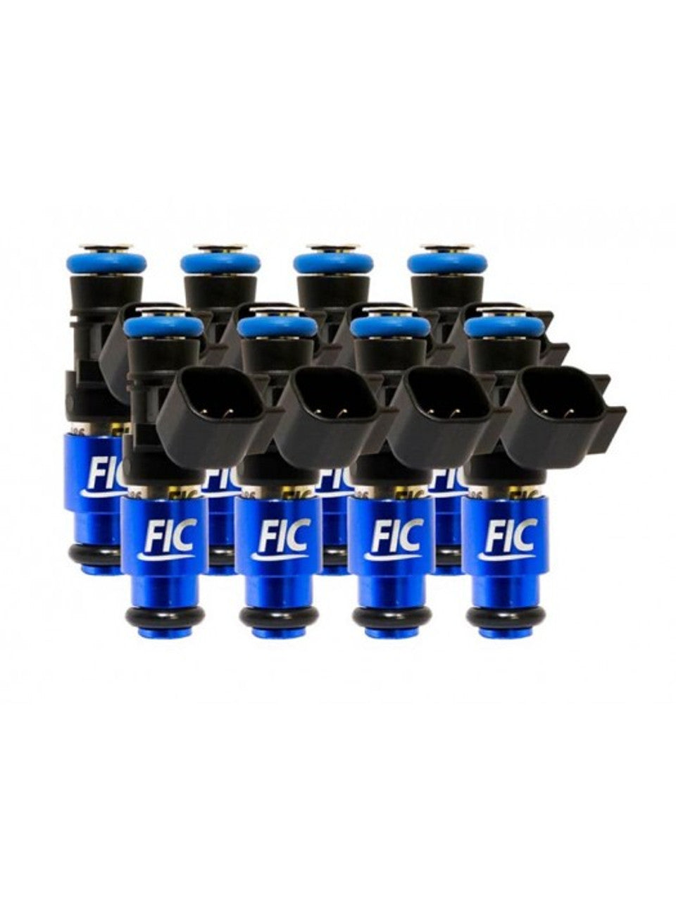 FIC 1200cc-D Injector Set High Z 110lbs/hr at 43.5 PSI Fuel Pressure (2005-2016 Mustang GT / 2015-2016 GT350 / 1999-2004 Cobra) IS403-1200H-D