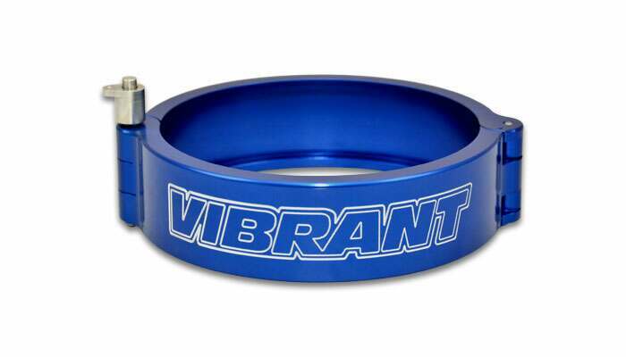 Vibrant Performance Vibrant Hd Quick Release Clamp With Pin For 2.5" Od Tubing - Anodized Blue - 12535B