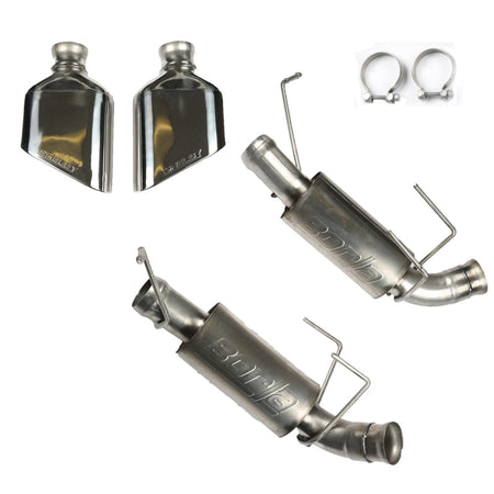 Shelby American GT500 Super Snake Borla Exhaust Axle Back Set (2013 - 2014 Shelby GT / 2013 - 2014 GT500) 130461