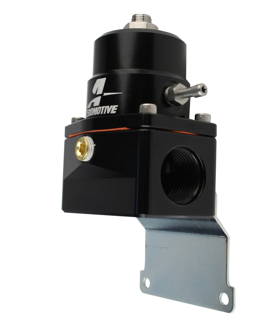 Aeromotive Regulator Adjustable EFI Black (2)-10 inlets -6 return (Black Version of 13101) 13128