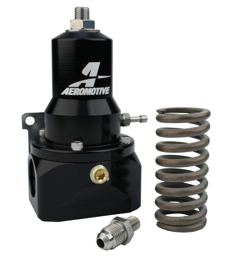 Aeromotive Pro Series Extreme Flow EFI Regulator 30-120 psi .313 Valve 2x AN-10 inlets AN-10 Bypass (2-Port version of 13110) 13134