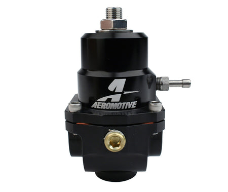Aeromotive Regulator X1 Adjustable 3-15psi .313 Valve (2)-08inlets -08 return 13304