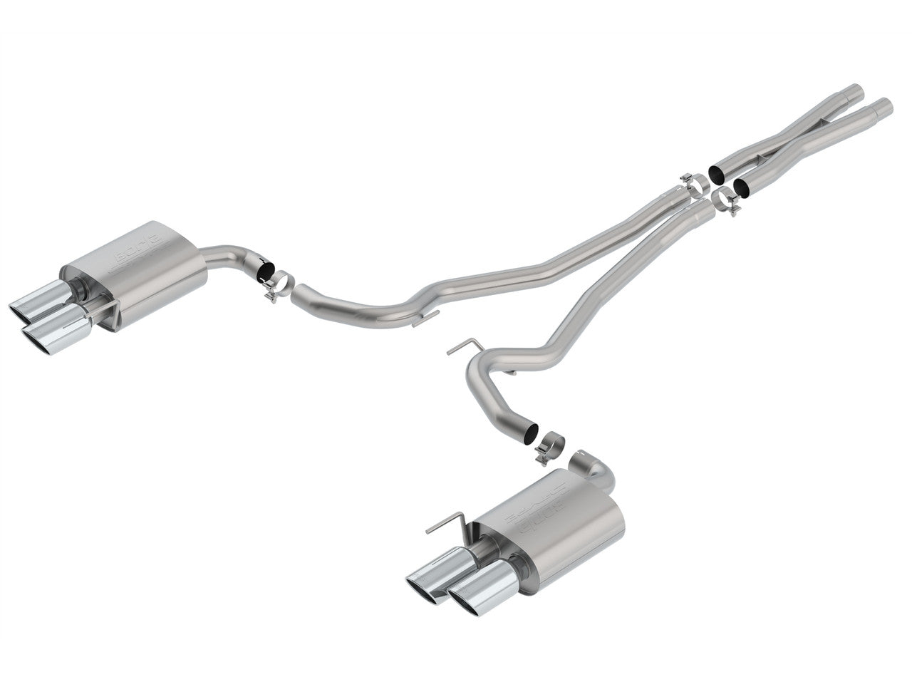 Borla Cat-Back Exhaust S-Type (2018-2023 Mustang GT Convertible) 140807