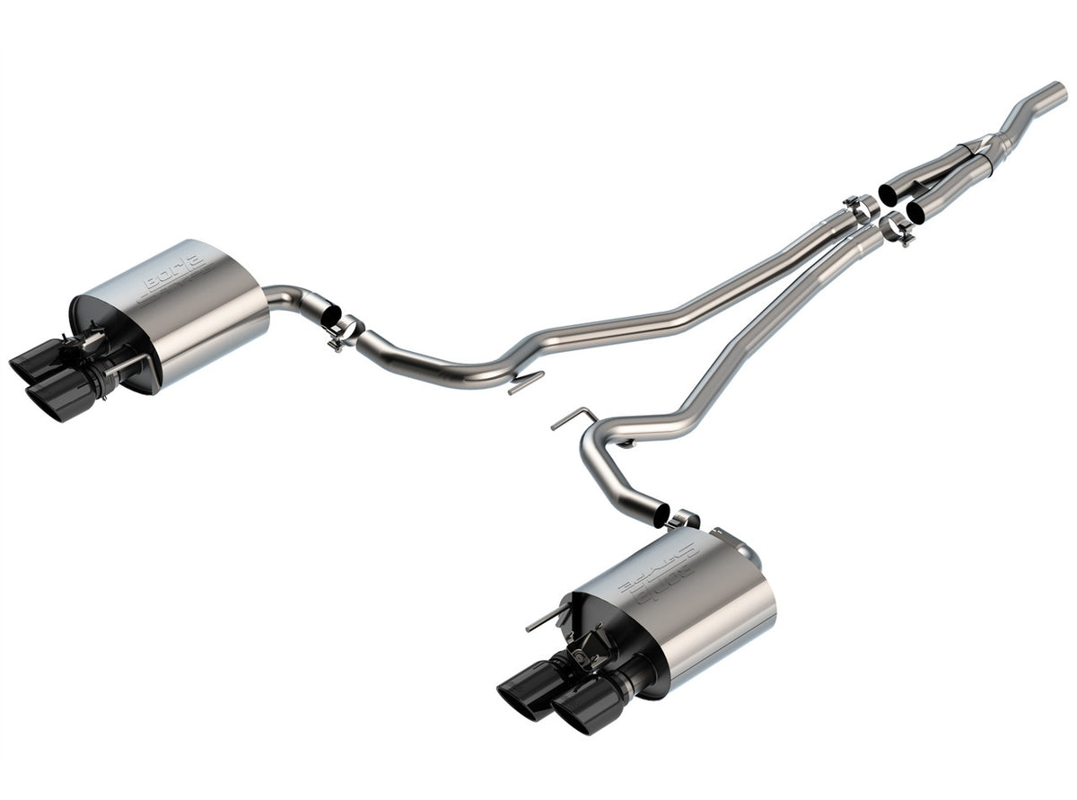Borla Cat-Back Exhaust S-Type (2018-2023 Mustang EcoBoost) 140827BC
