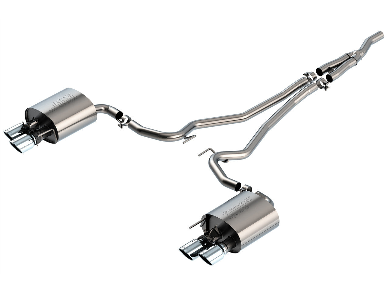 Borla Cat-Back Exhaust S-Type (2018-2023 Mustang EcoBoost) 140827