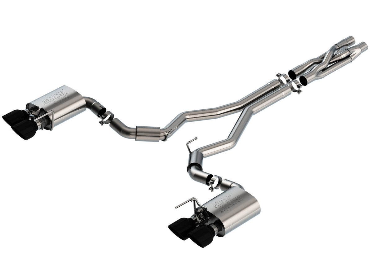 Borla Cat-Back Exhaust ATAK (2020 - 2022 Shelby GT500 / Mach 1) 140837BC