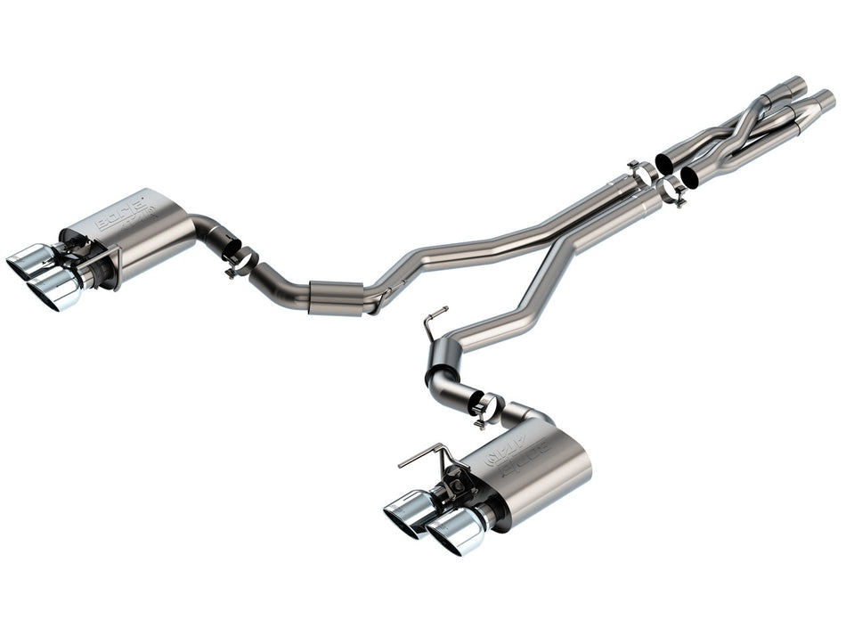 Borla Cat-Back Exhaust ATAK (2020 - 2022 Shelby GT500 / Mach 1) 140837