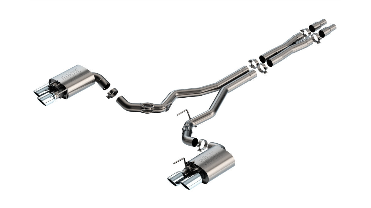 Borla ATAK Cat-Back Exhaust System (2024-2025 Ford Mustang GT Coupe) 140963