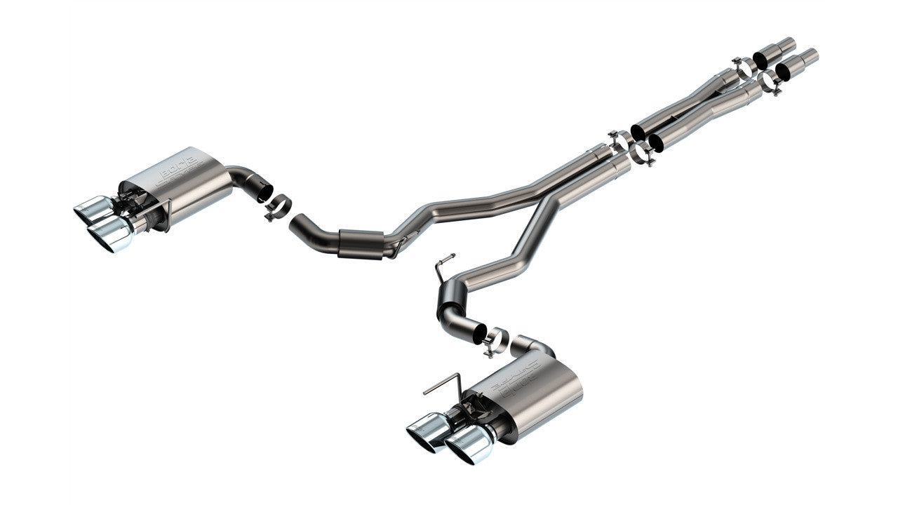 Borla 3" S-Type Catback Exhaust (2024-2025 Mustang Dark Horse) 140964