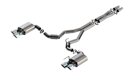 Borla 3" S-Type Catback Exhaust (2024-2025 Mustang Dark Horse) 140964