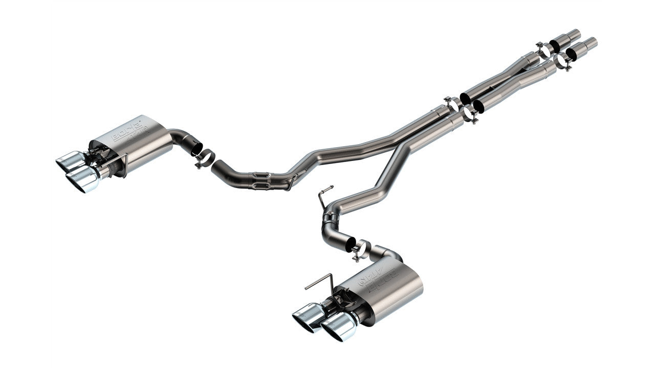 Borla 3" ATAK Catback Exhaust (2024-2025 Mustang Dark Horse) 140965