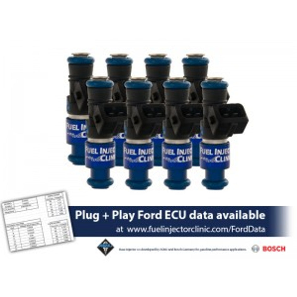 Fuel Injector Clinic 1650cc Injector Set High Z (2007-2014 Shelby GT500/2005-2006 GT40) IS404-1650H