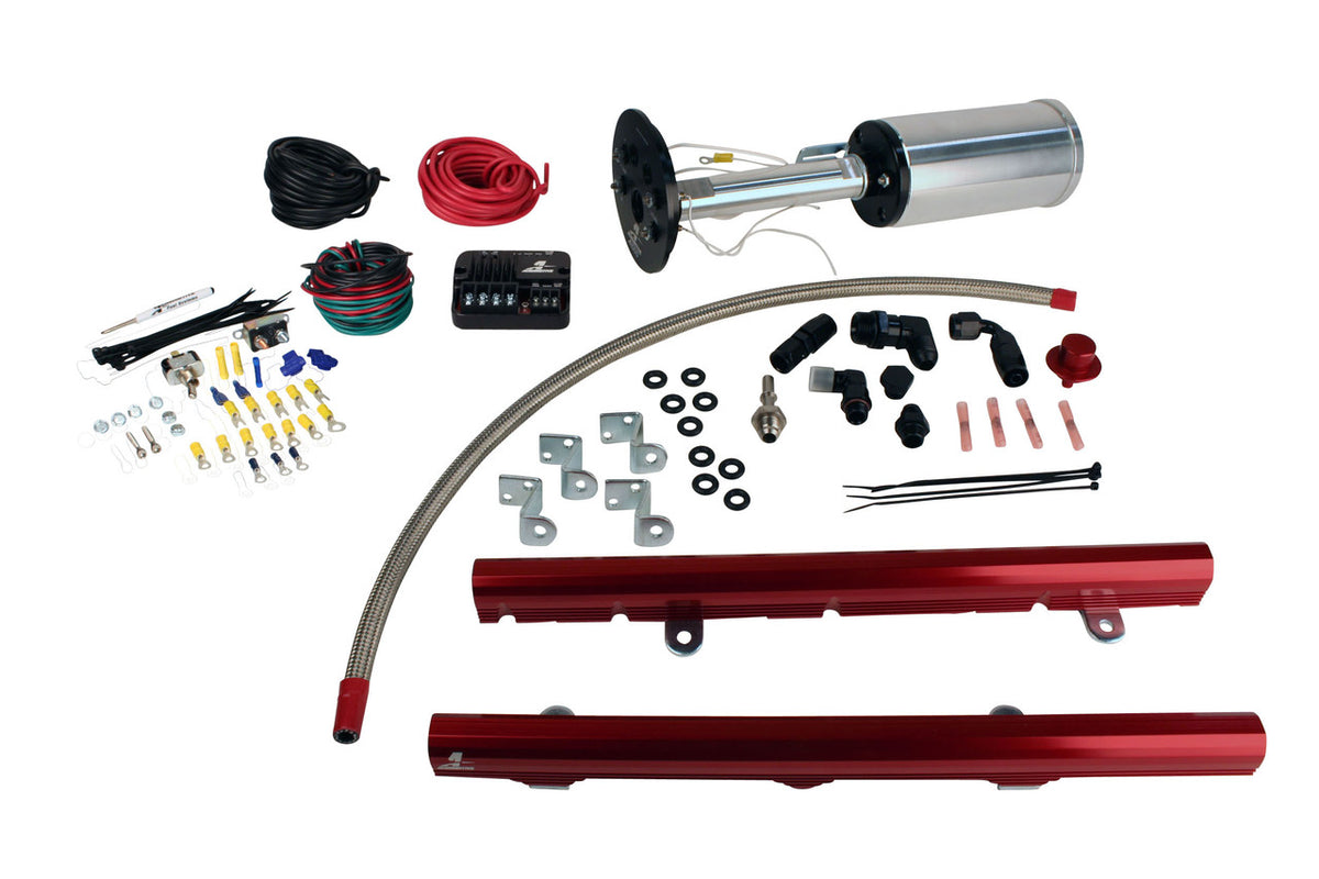 Aeromotive System 18671 Eliminator 14115 LS-3 Rails 16306 PSC & Misc. Fittings (05-13 C6 Corvette) 17185