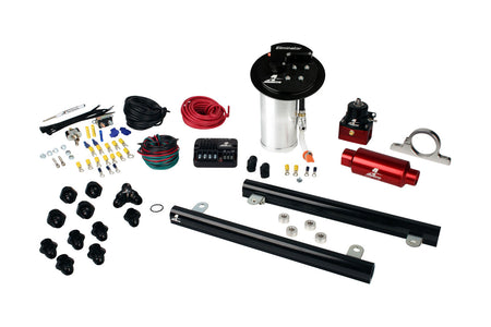 Aeromotive System 18695 Elim 14141 5.4L Cobra Jet Rails 16306 PSC & Misc. Fittings (10-13 Mustang) 17347