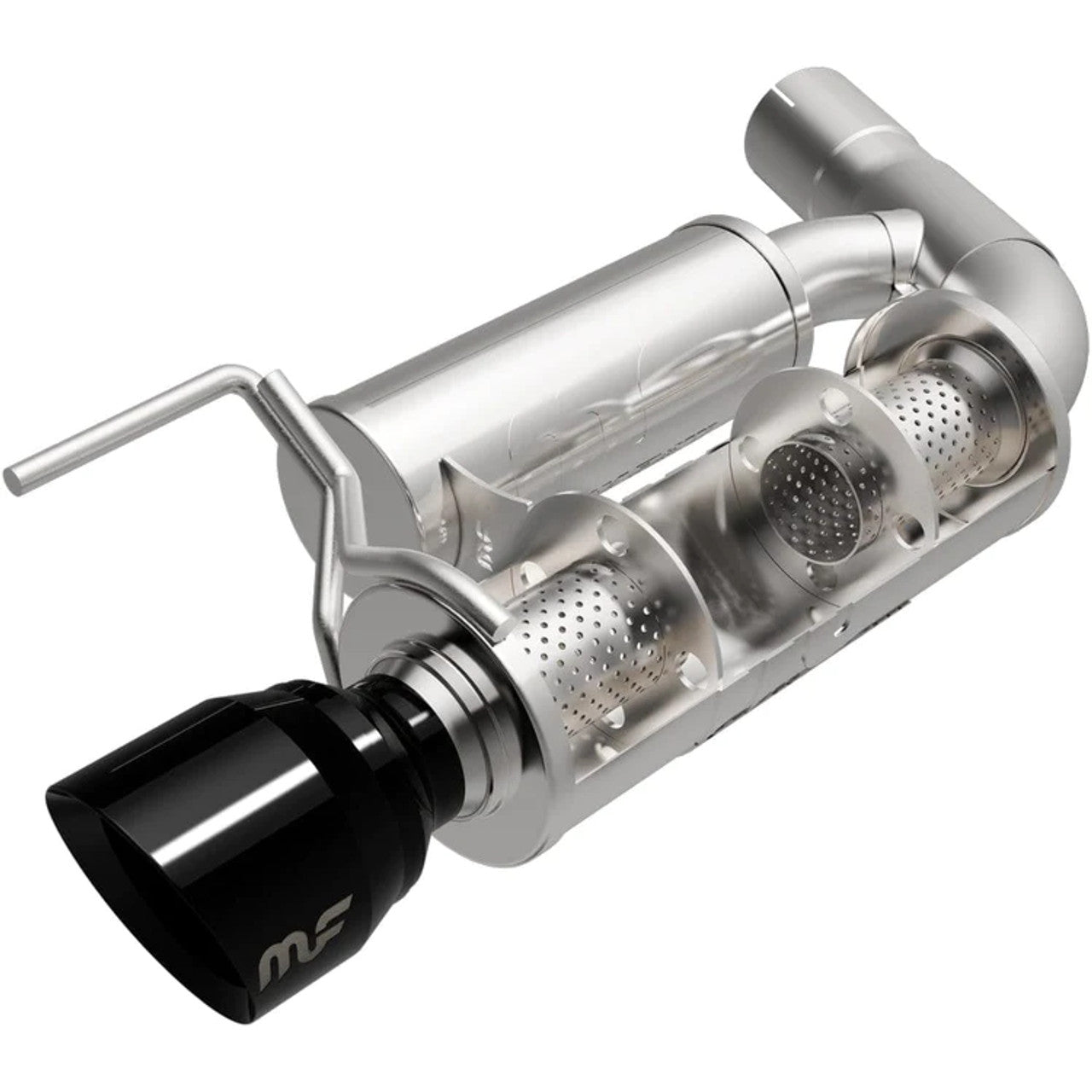 Magnaflow Competition Series Cat Back Performance Exhaust System Single Dual Single Rear Exit (2024-2025 Mustang GT) 19645