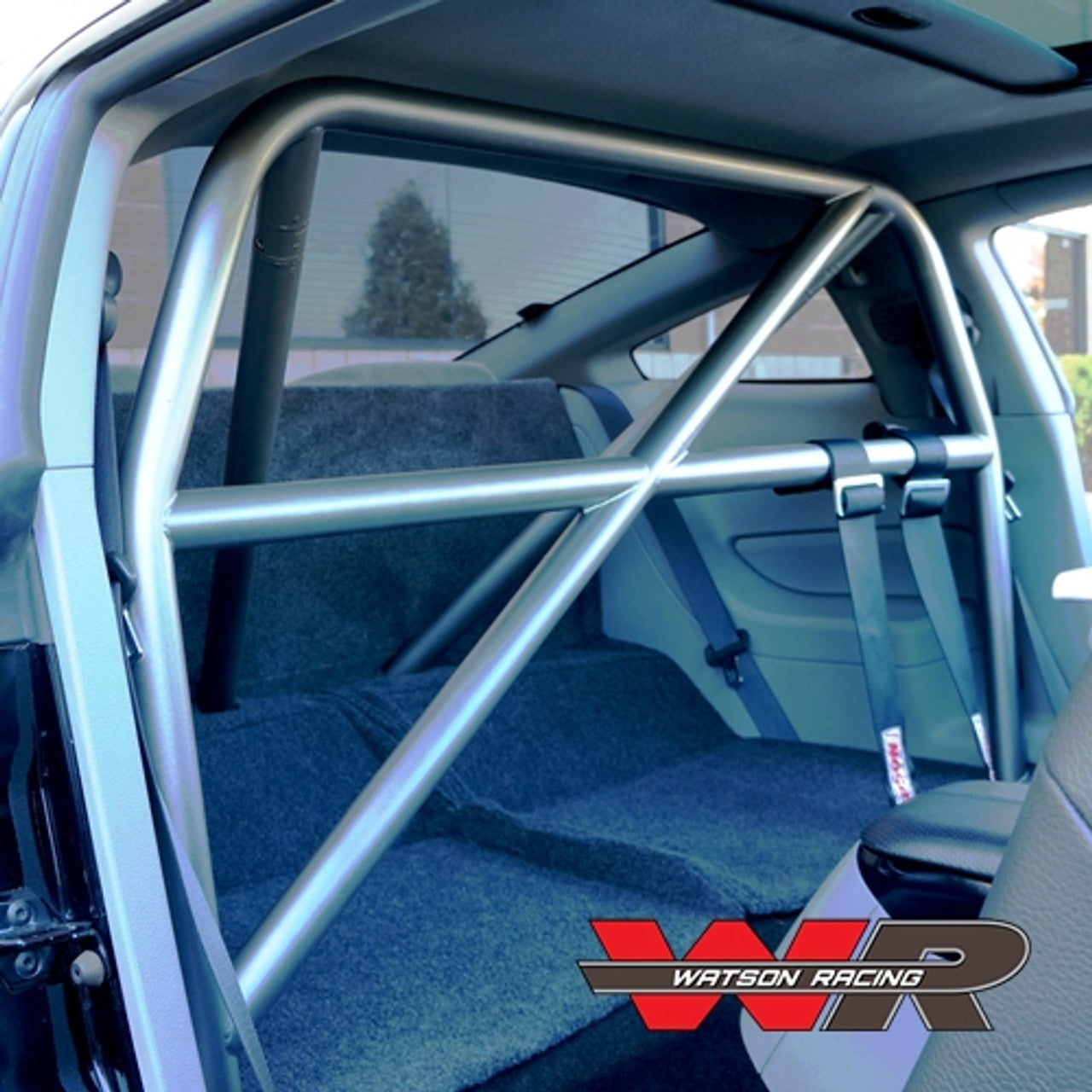 Watson Racing Roll Cage 4-Point Bolt In (2015-2023 Mustang)