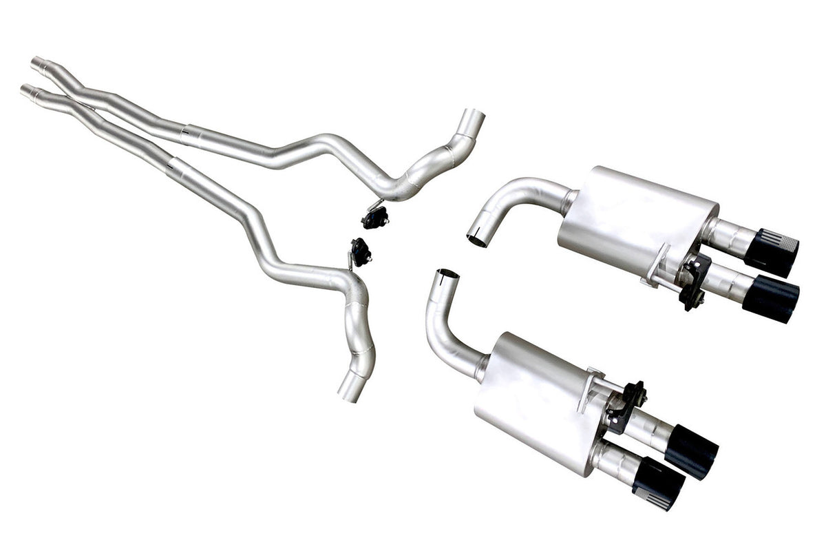 LTH 2.75" Full Catback Exhaust TruDual Patriot Series Tips (2018-2023 Mustang GT) FDCB00006LP