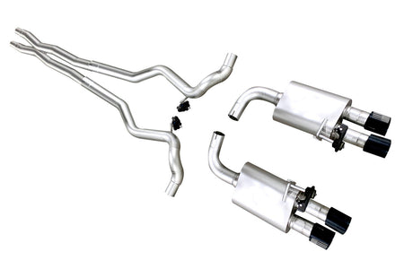 LTH 2.75" Full Catback Exhaust TruDual Patriot Series Tips (2018-2023 Mustang GT) FDCB00006LP