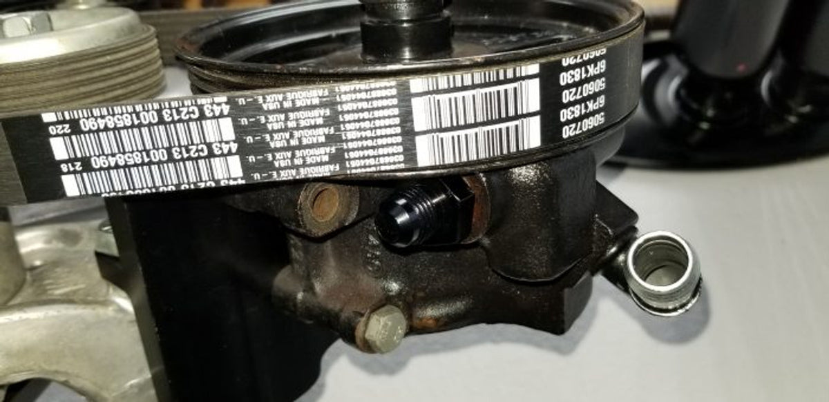 PBH Power Steering Pump High Pressure AN Fitting Adapter (Modular Ford) ACC-614