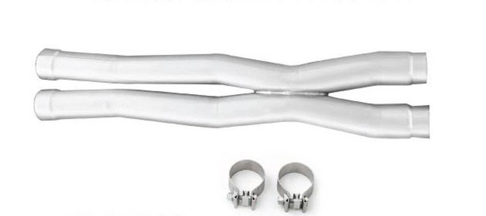 LTH Resonator Delete Titan Finish (2020-2023 Mustang Shelby GT500) FDRD00003T