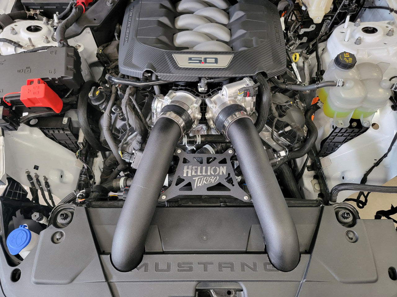 Hellion Street Sleeper Hidden Twin Turbo System (2024 - 2025 Ford Mustang GT / Dark Horse) HT-24GT-SS