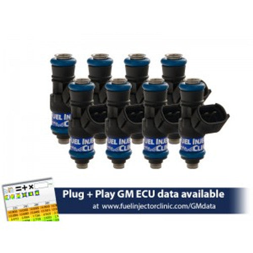 2150cc FIC Fuel Injector Clinic Injector Set for LS3, LS7, L76, L92, and L99 engines (High-Z)