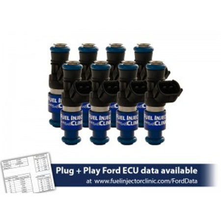 Fuel Injector Clinic 2150cc Injector Set High Z (2007-2014 Shelby GT500) IS404-2150H