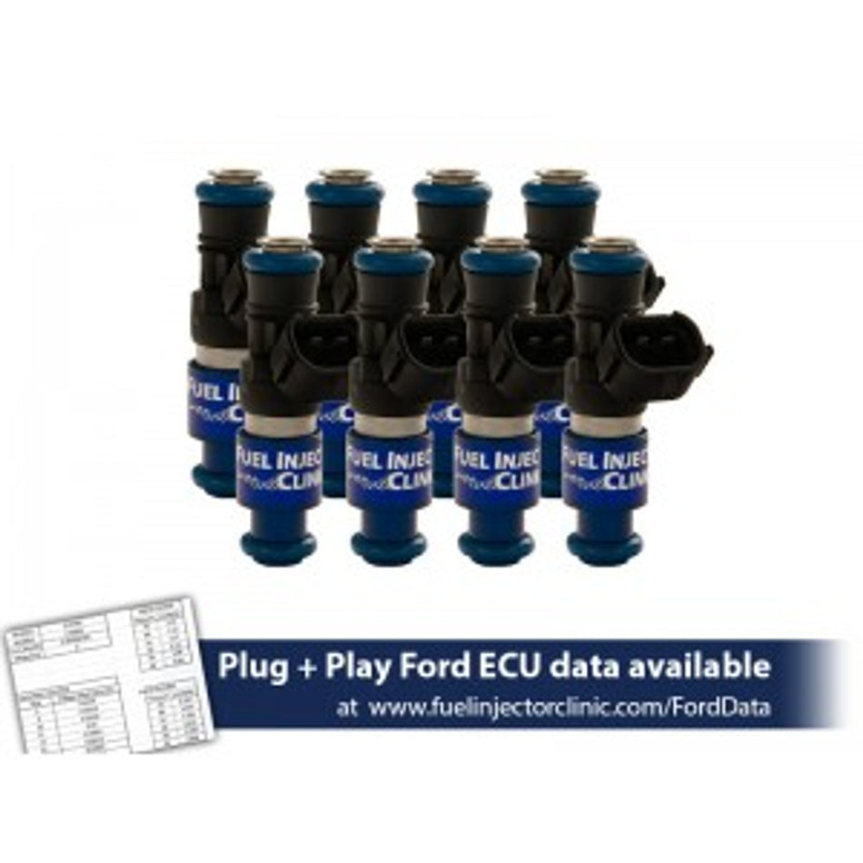 Fuel Injector Clinic 2150cc Injector Set High Z (2007-2014 Shelby GT500) IS404-2150H