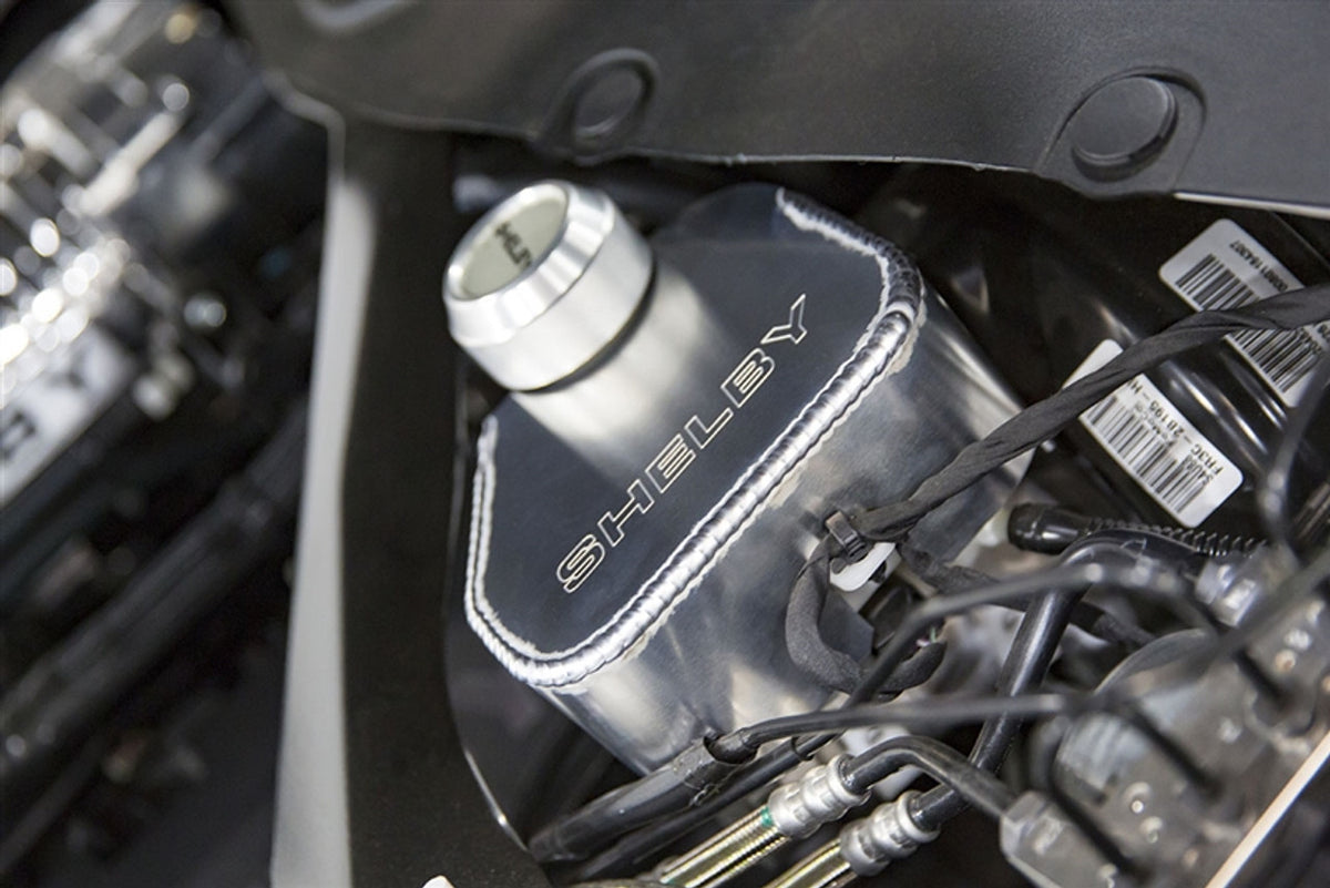 Shelby American Brake Reservoir Cover (2015 - 2023 Mustang GT / 2016 - 2020 GT350 / 2020 - 2022 GT500) 27458