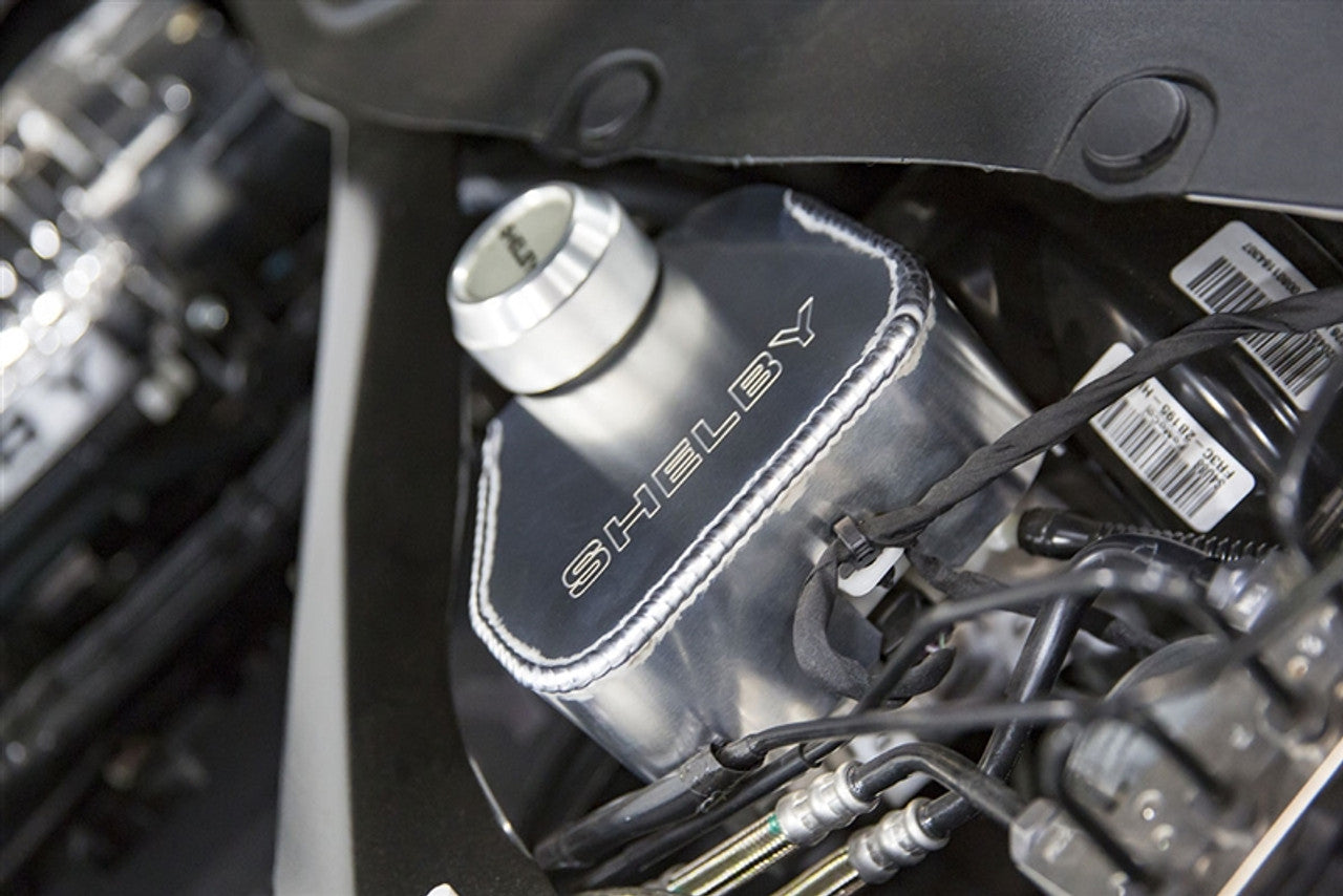 Shelby American Brake Reservoir Cover (2015 - 2023 Mustang GT / 2016 - 2020 GT350 / 2020 - 2022 GT500) 27458