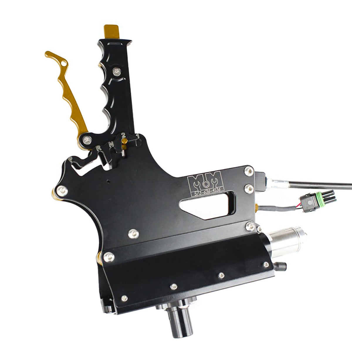 M&M Transmission 2-Speed Powerglide Shifter Gold 2SP-PG-GOLD