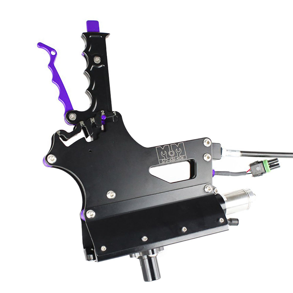 M&M Transmission 2-Speed TH400 Shifter Purple 2SP-TH400-PURPLE