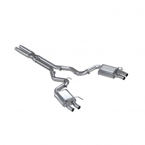 MBRP Pro Series 3" Catback Dual Quad Split Rear Exit (2016+ Shelby GT350/GT350R) S7201304