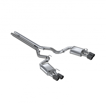 MBRP Pro Series 3" Catback Active Exhaust w/Carbon Fiber Tips (2018-2023 Mustang GT) S72093CF