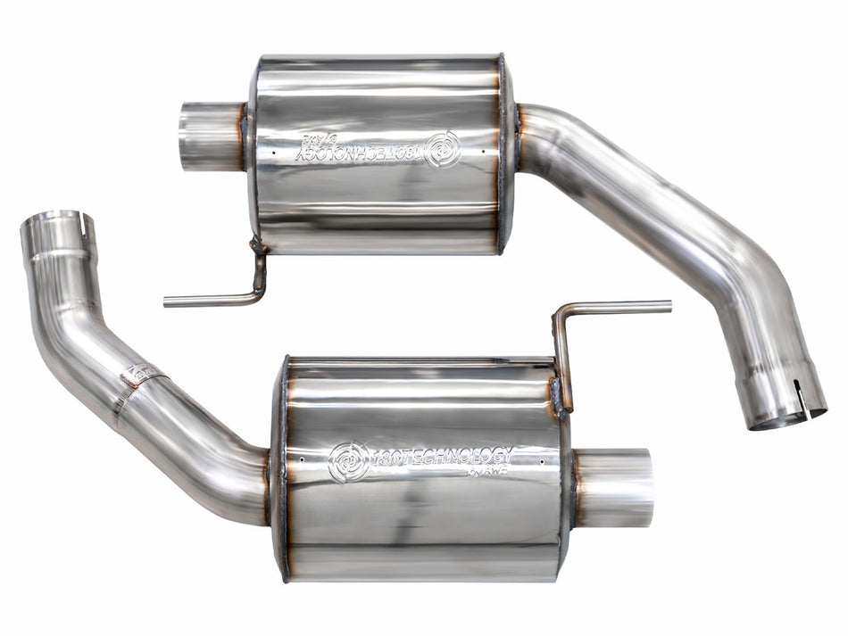 AWE Track-to-Touring Conversion Kit Dual Tips (2024-2025 Mustang GT) 3815-31650