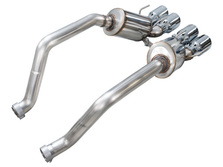 AWE Touring Edition Axleback Exhaust Chrome Tips (2006 - 2013 C6 Corvette Z06 / ZR1) 3015-42606