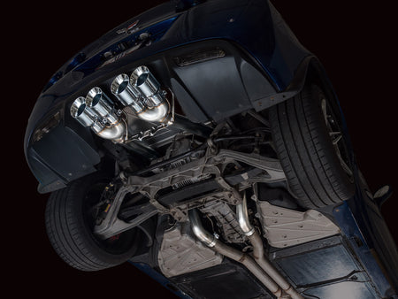 AWE Touring Edition Axleback Exhaust Chrome Tips (2006 - 2013 C6 Corvette Z06 / ZR1) 3015-42606